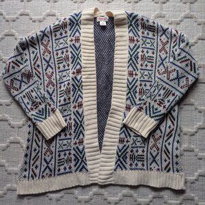 Mossimo Open Front Cardigan